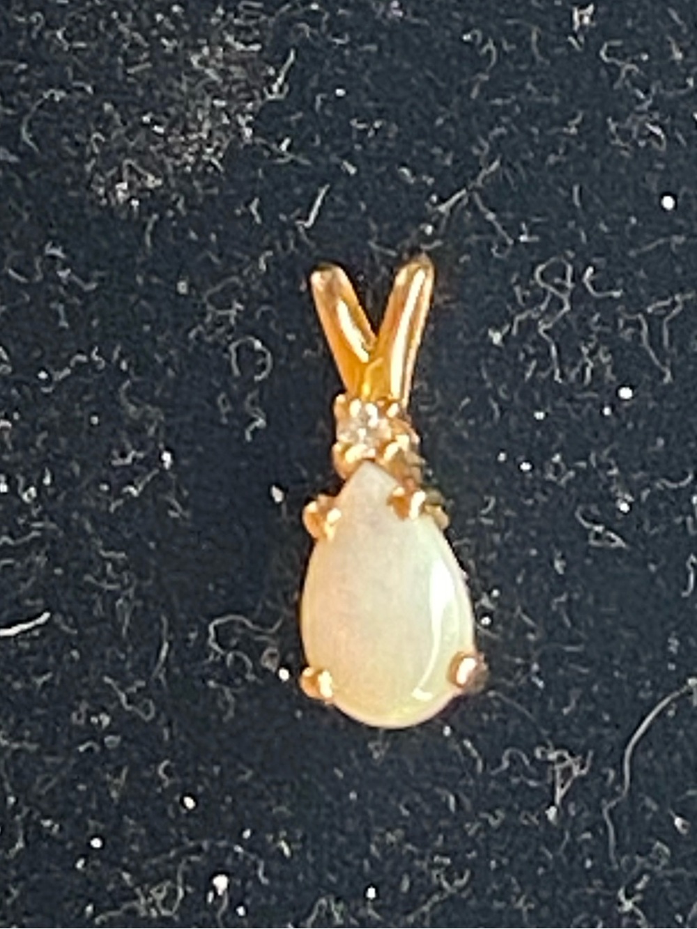 Gold and Opal Pendant